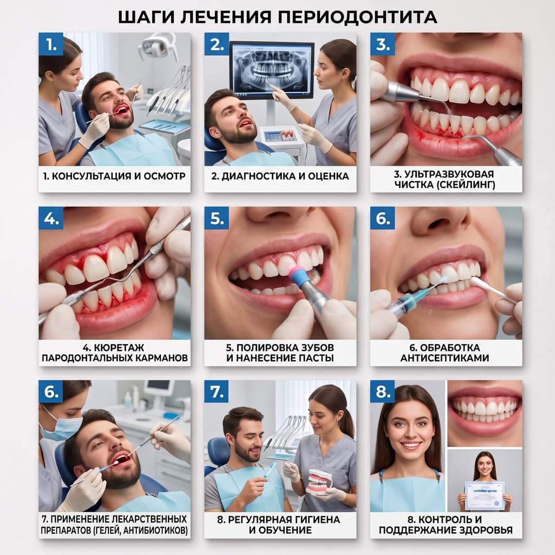 лечение периодонтита